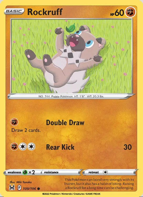 Image of the card Rockruff