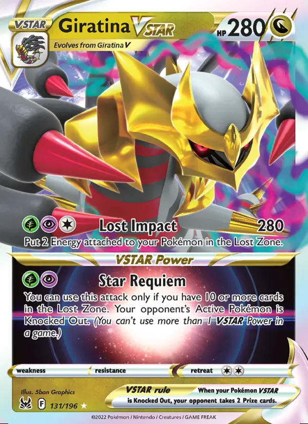Image of the card Giratina VSTAR