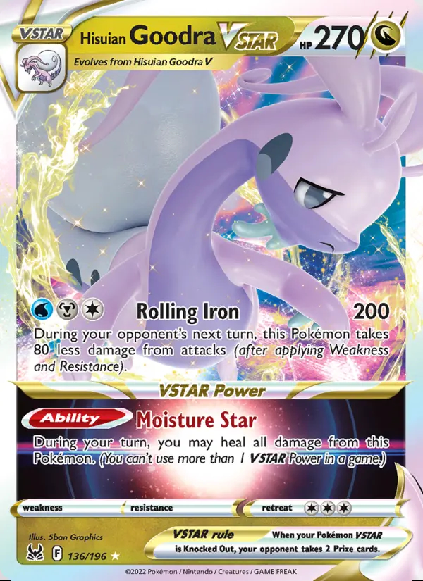 Image of the card Hisuian Goodra VSTAR