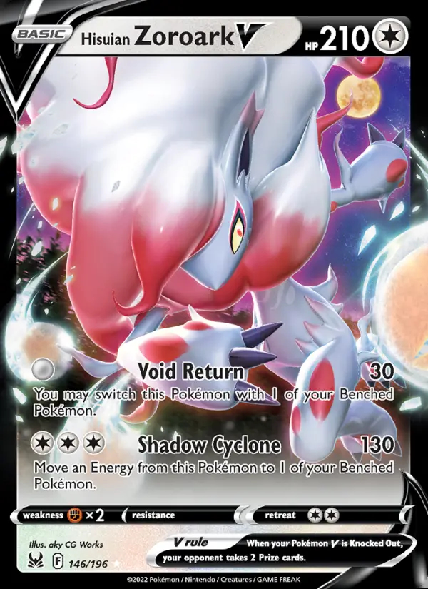 Image of the card Hisuian Zoroark V