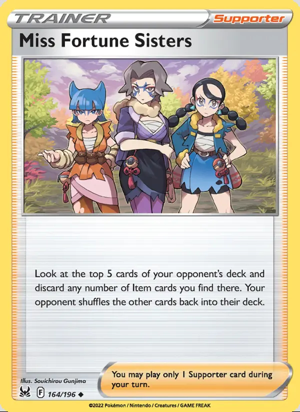Image of the card Miss Fortune Sisters