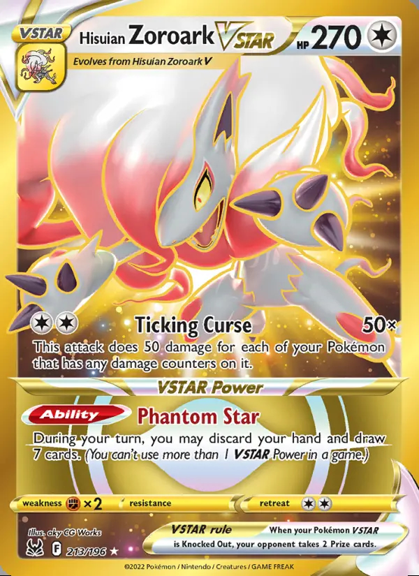 Image of the card Hisuian Zoroark VSTAR