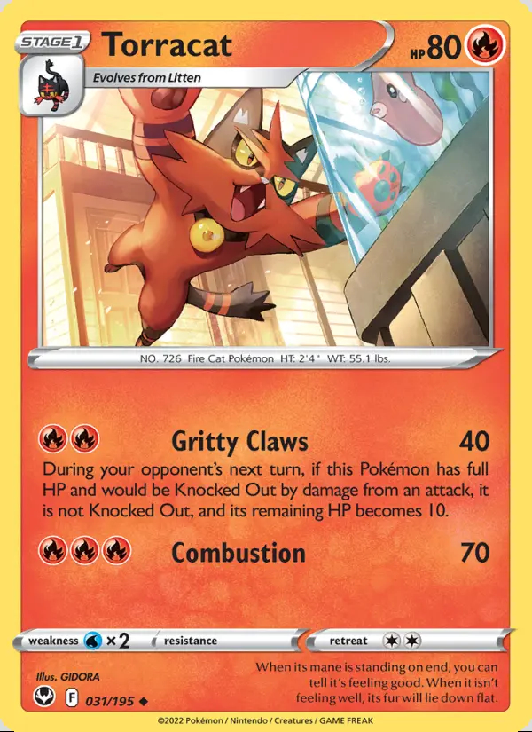 Image of the card Torracat