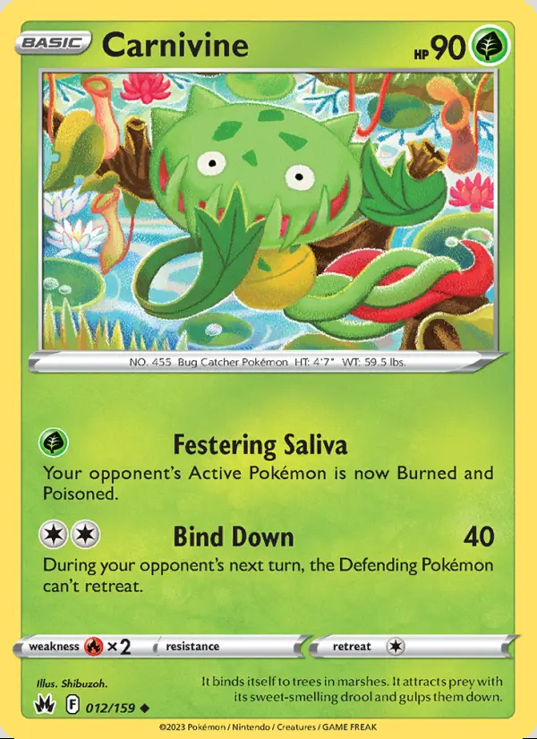 Image of the card Carnivine