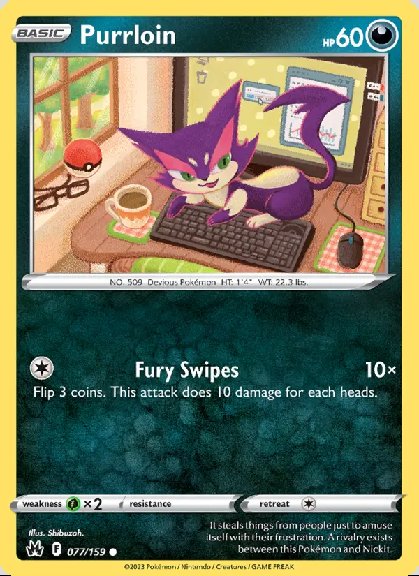 Image of the card Purrloin