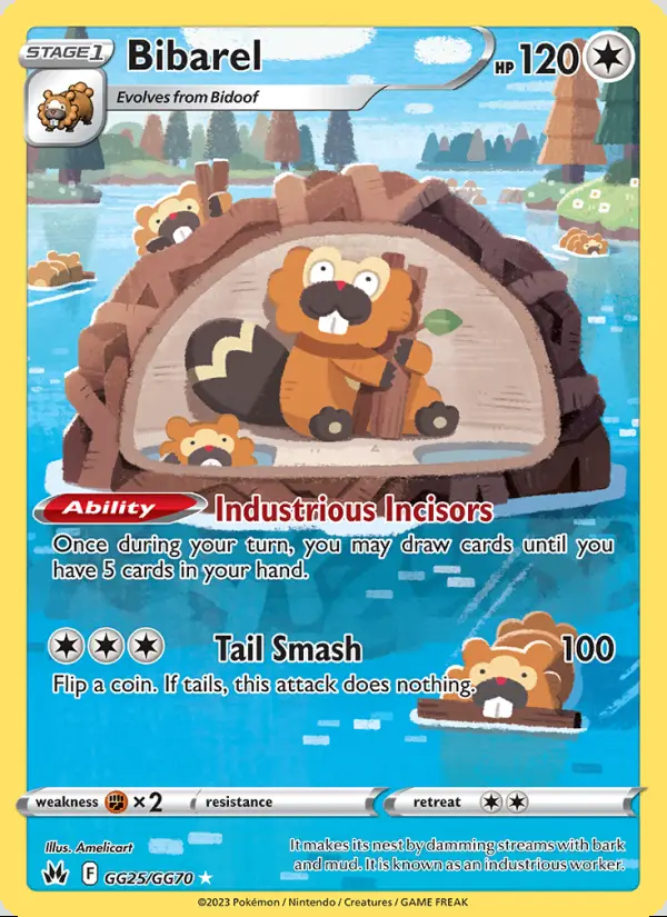 Image of the card Bibarel