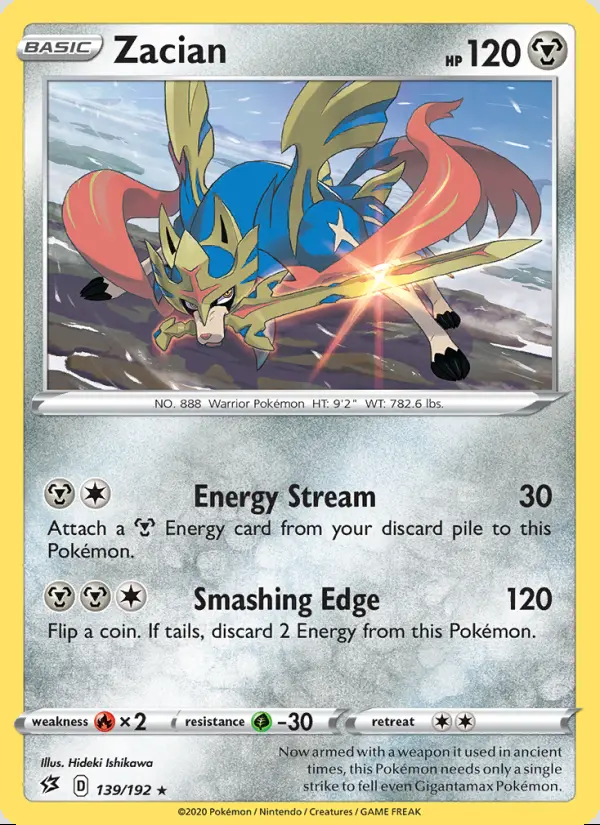 Image of the card Zacian