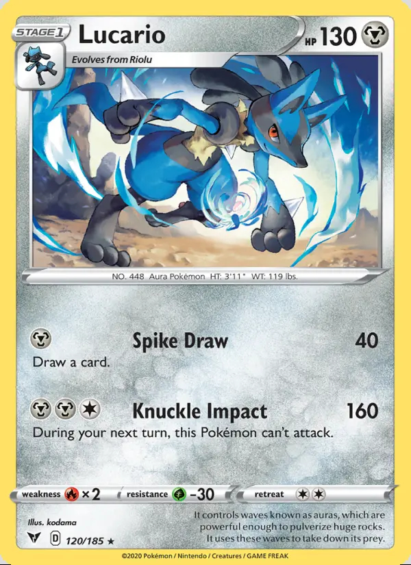 Image of the card Lucario