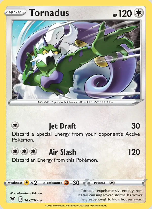 Image of the card Tornadus