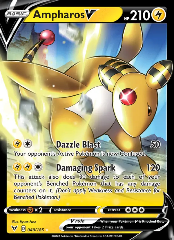 Image of the card Ampharos V
