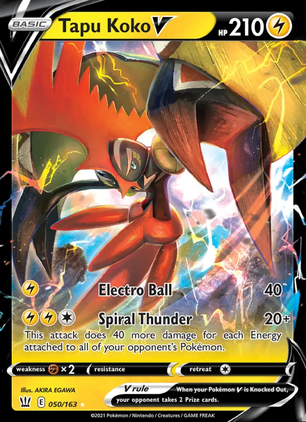 Image of the card Tapu Koko V