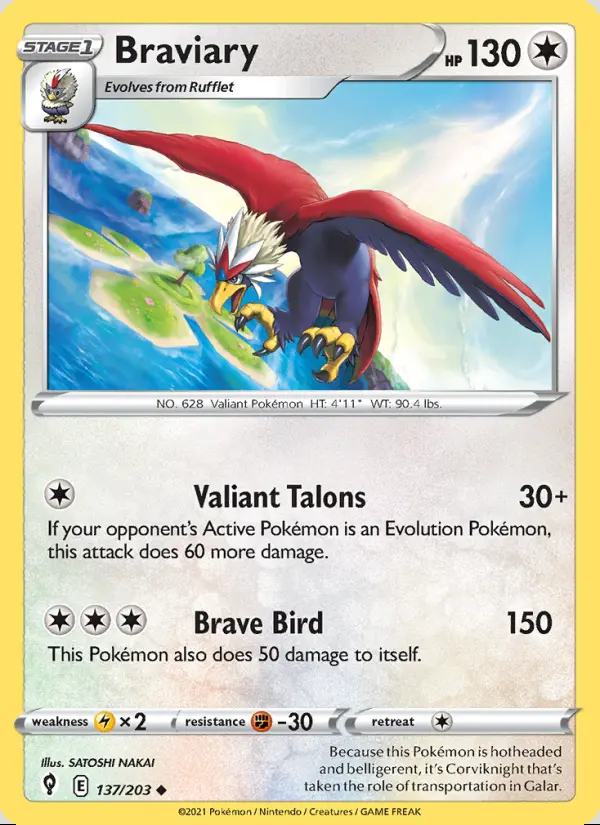 Image of the card Braviary