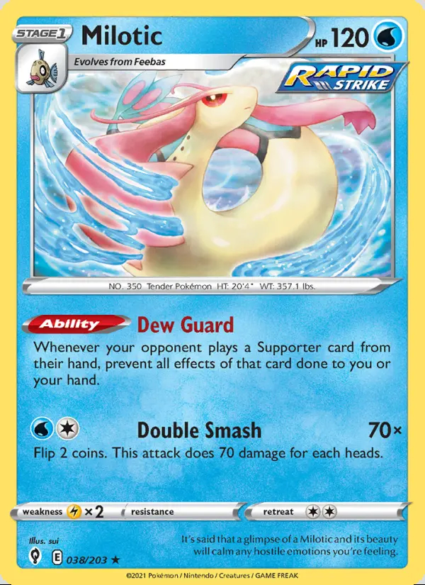 Image of the card Milotic