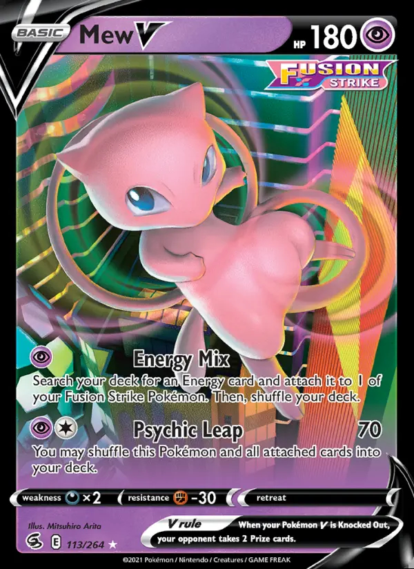 Image of the card Mew V