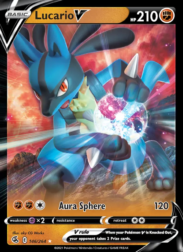Image of the card Lucario V