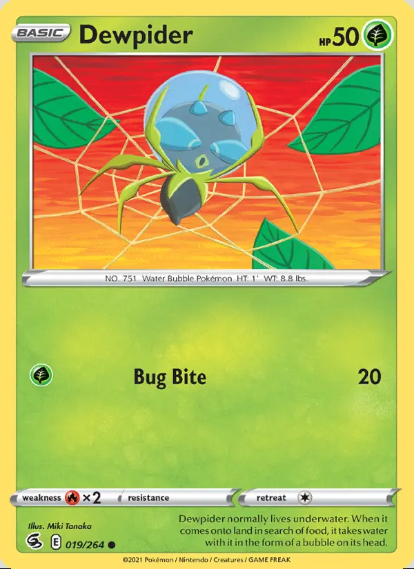 Image of the card Dewpider
