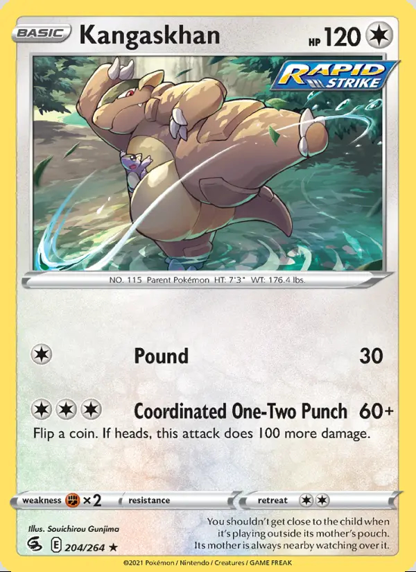 Image of the card Kangaskhan