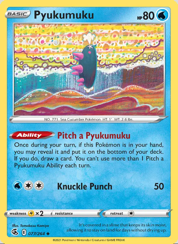 Image of the card Pyukumuku