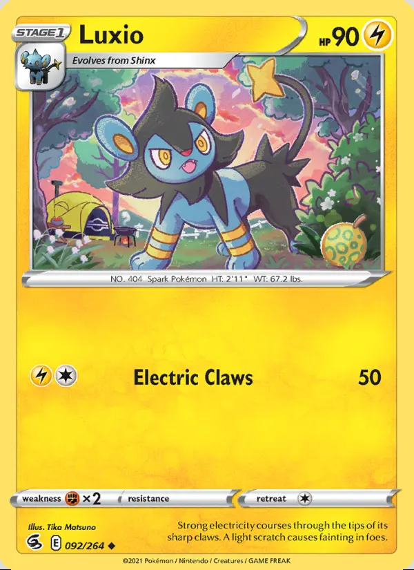 Image of the card Luxio
