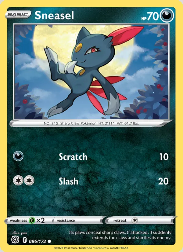 Image of the card Sneasel