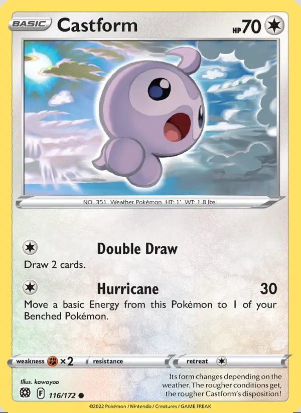 Image of the card Castform