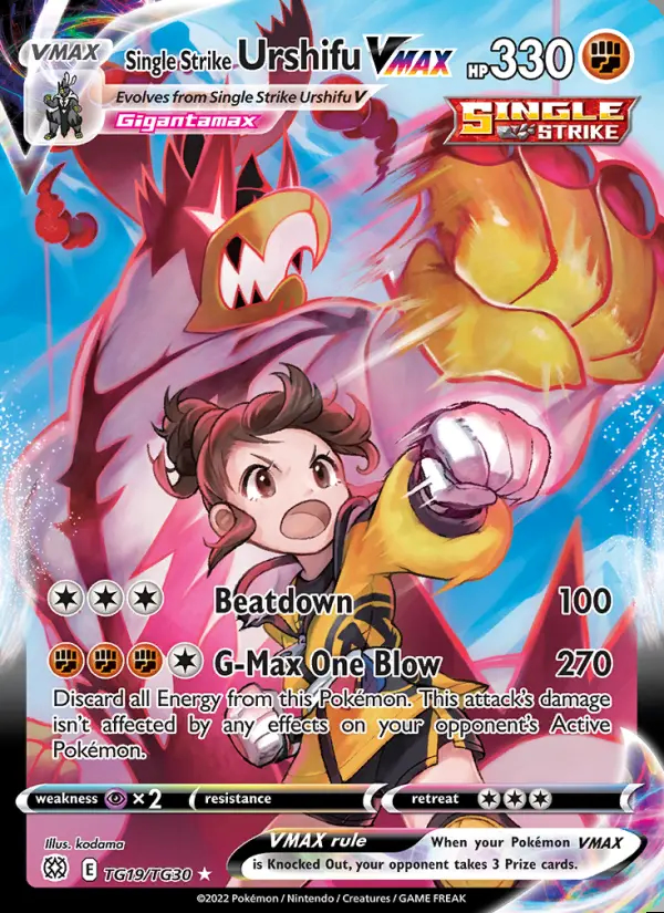 Image of the card Single Strike Urshifu VMAX