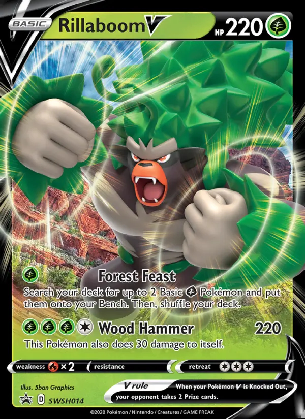 Image of the card Rillaboom V