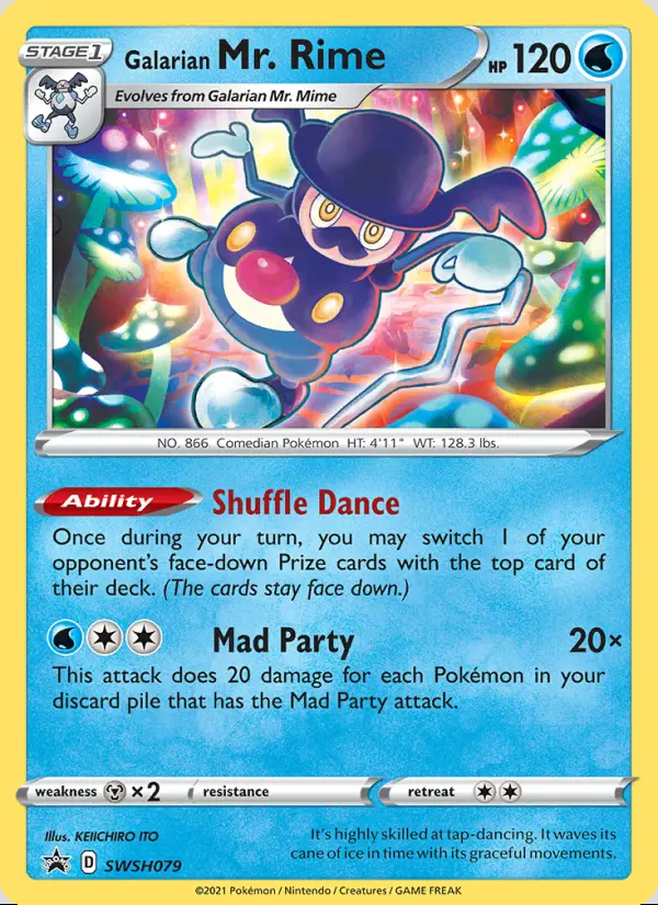 Image of the card Galarian Mr. Rime