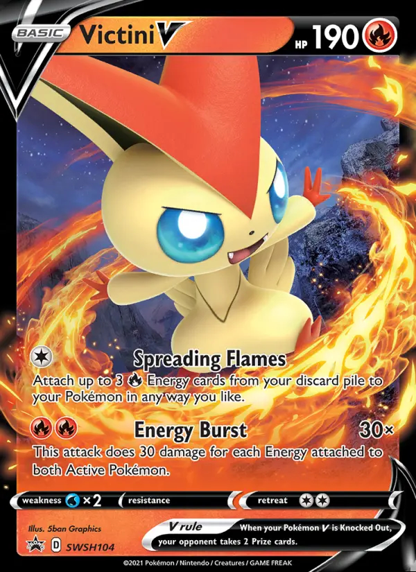 Image of the card Victini V