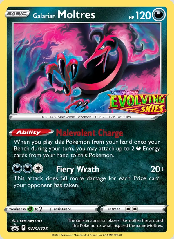 Image of the card Galarian Moltres