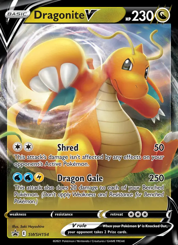 Image of the card Dragonite V