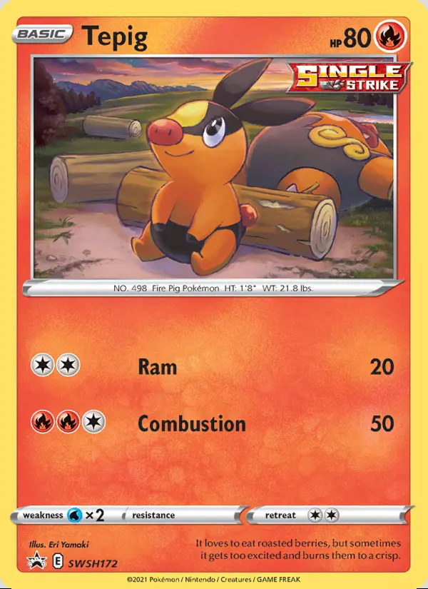 Image of the card Tepig