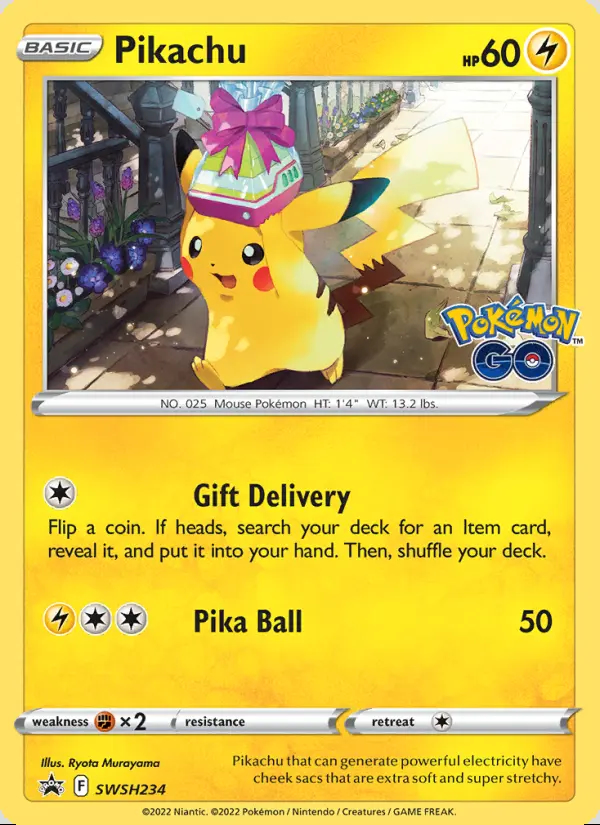 Image of the card Pikachu