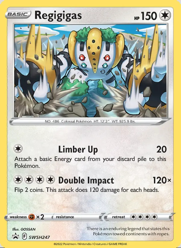 Image of the card Regigigas