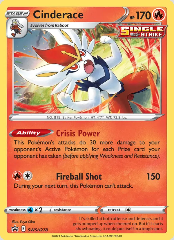 Image of the card Cinderace
