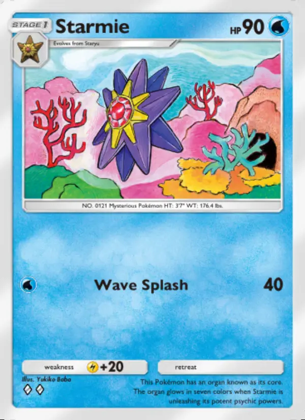Image of the card Starmie