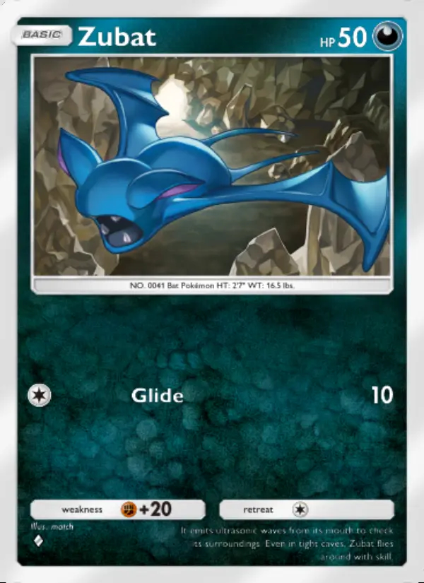 Image of the card Zubat