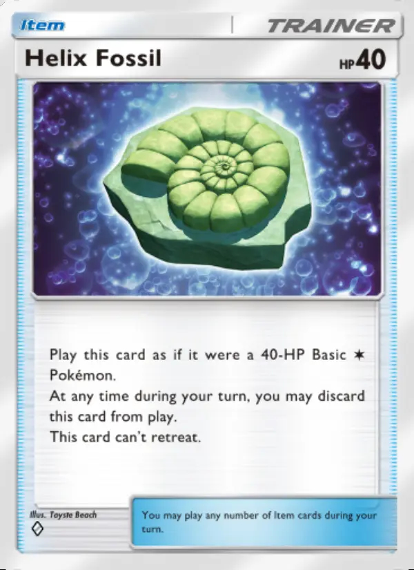 Image of the card Helix Fossil