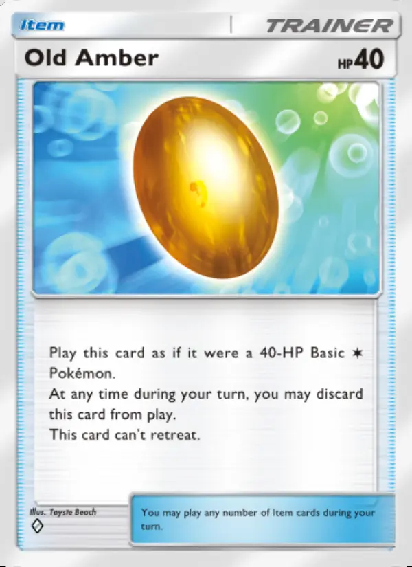 Image of the card Old Amber