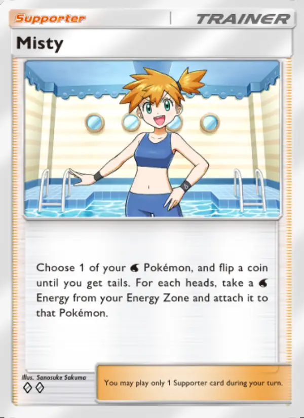 Image of the card Misty
