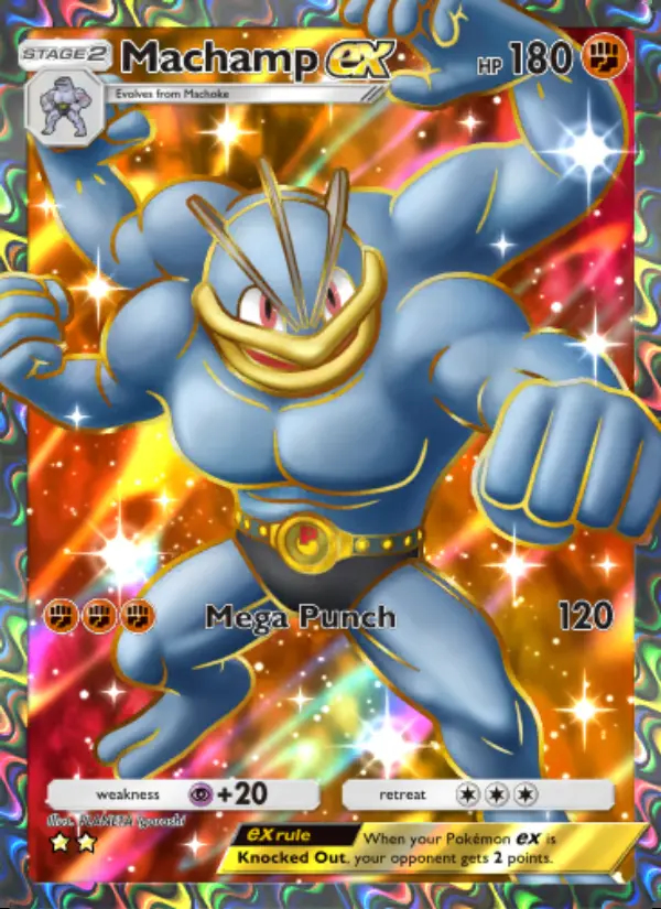 Image of the card Machamp ex