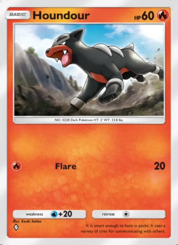 Image of the card Houndour