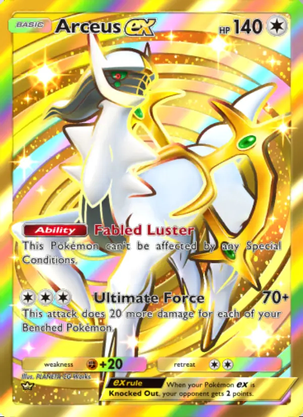 Image of the card Arceus ex