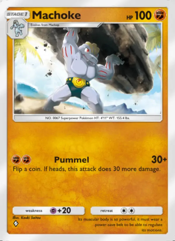 Image of the card Machoke