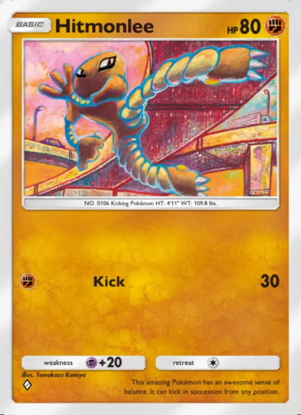 Image of the card Hitmonlee