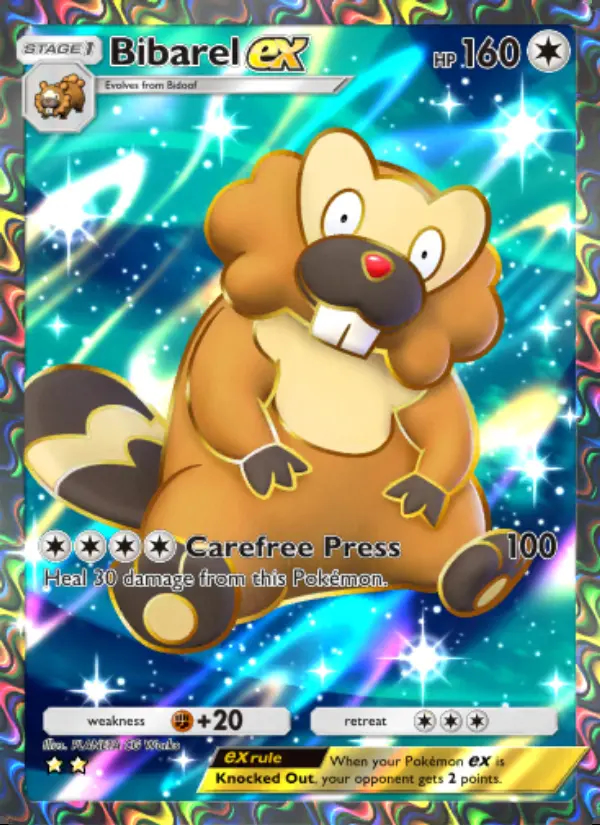 Image of the card Bibarel ex