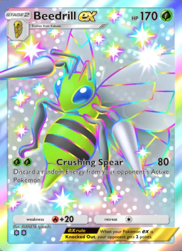 Image of the card Beedrill ex