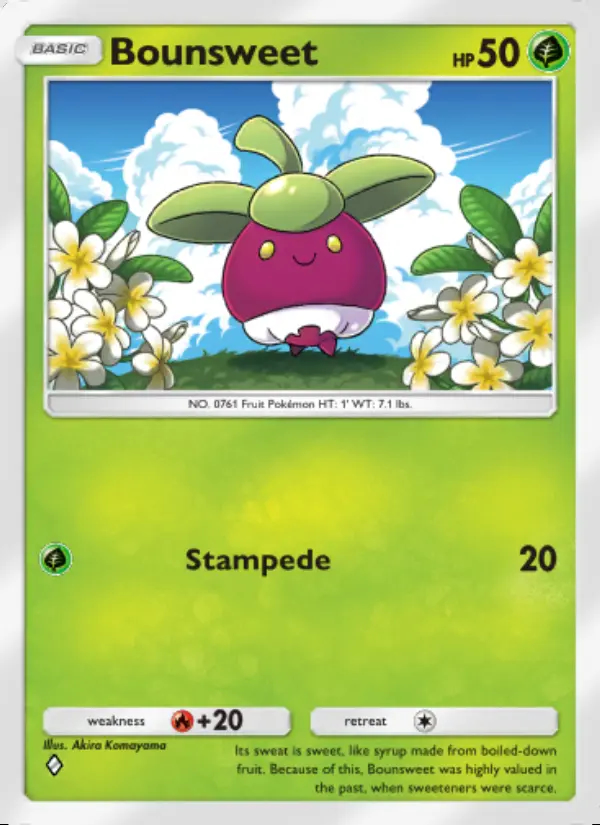 Image of the card Bounsweet