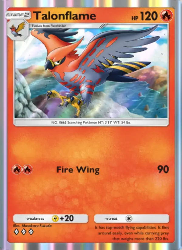 Image of the card Talonflame