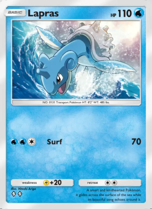 Image of the card Lapras